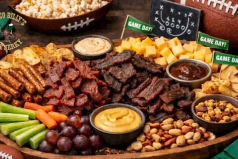 Super Bowl Snack Board Ideas | Beef Jerky