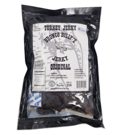 Bronco Billy's Turkey Jerky Bag
